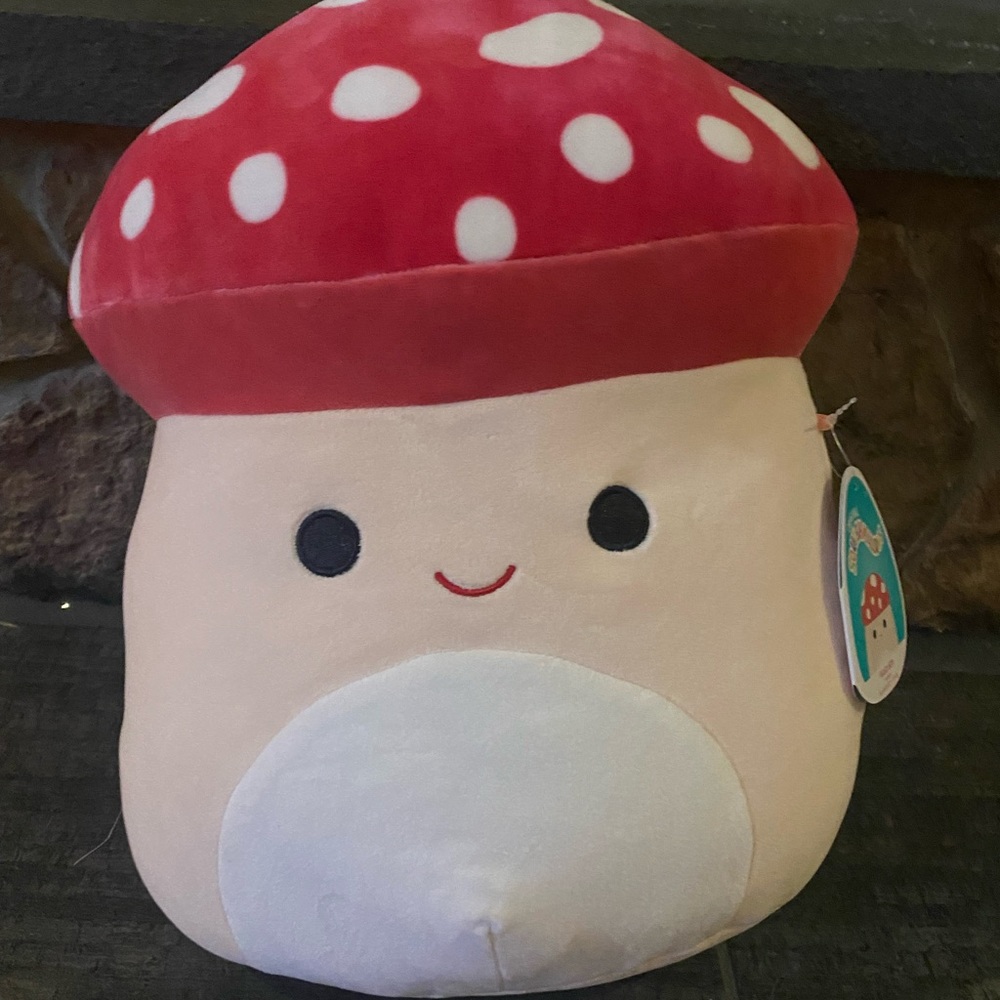 12 inch Malcolm mushroom squishmallow